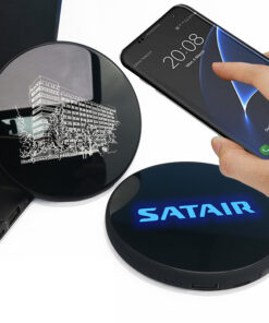 PB001 發光無線移動電源充電器(3500 mAh)